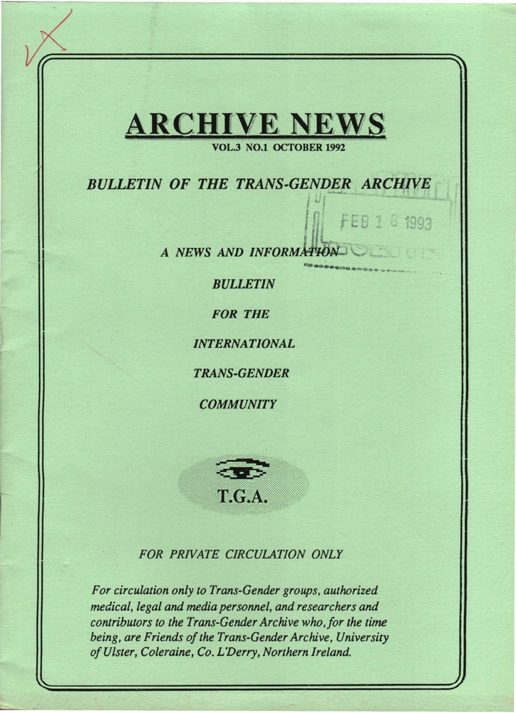 Download the full-sized PDF of Archive News, Vol. 1 No. 3 (September, 1989)