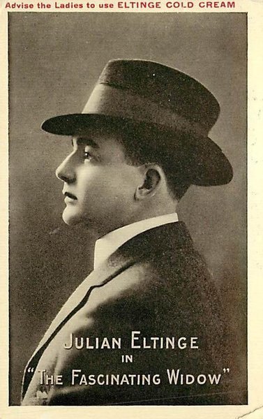 Download the full-sized image of Julian Eltinge Postcard (4)