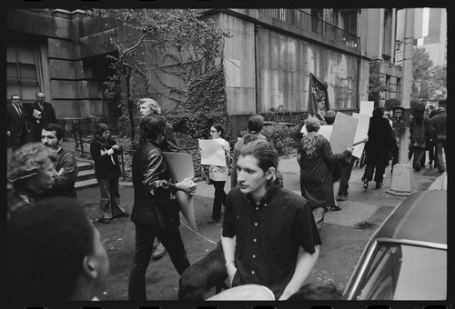 Download the full-sized image of Sylvia Rivera at New York City Hall Demonstration