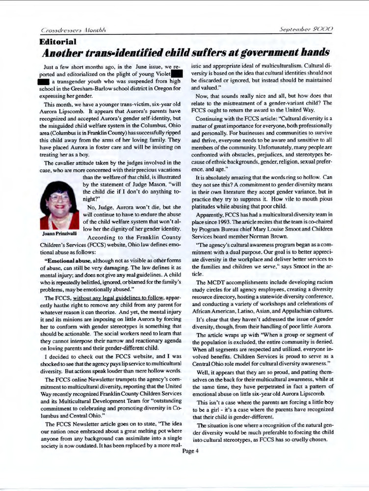 Download the full-sized PDF of Clippings from Crossdressers Monthly Vol. 9 No. 9