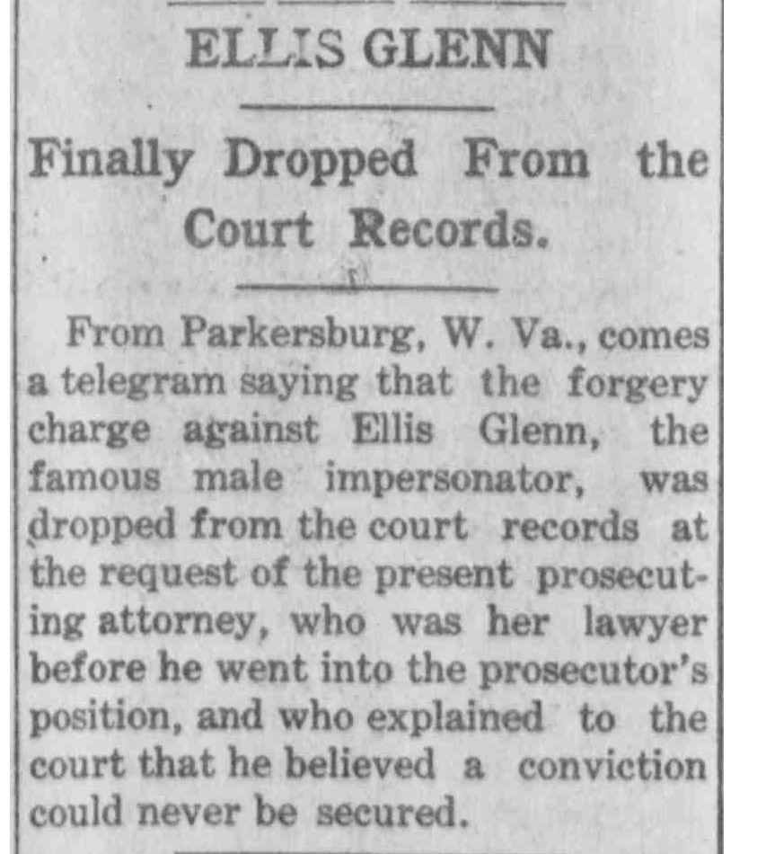 Download the full-sized PDF of Ellis Glenn Finally Dropped From the Court Records