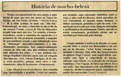 Download the full-sized image of História de macho-beleza